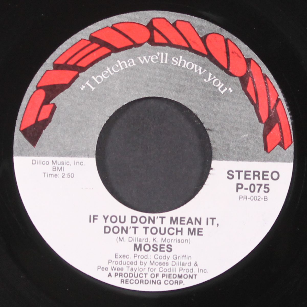 i got my mind together / if you don't mean it, don't touch me by MOSES