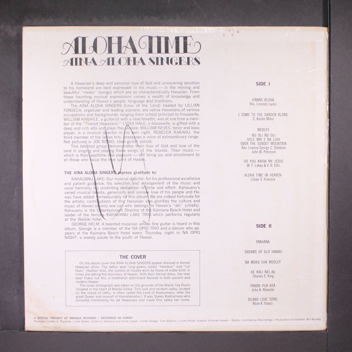 aloa time by ALOHA SINGERS