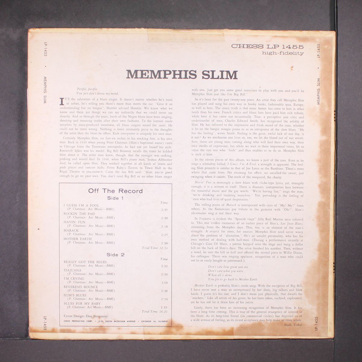 memphis slim by MEMPHIS SLIM