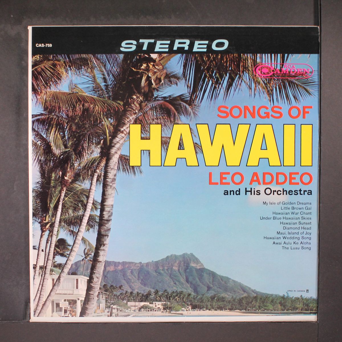 songs of hawaii by LEO ADDEO
