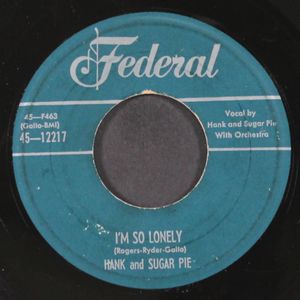 HANK & SUGAR PIE