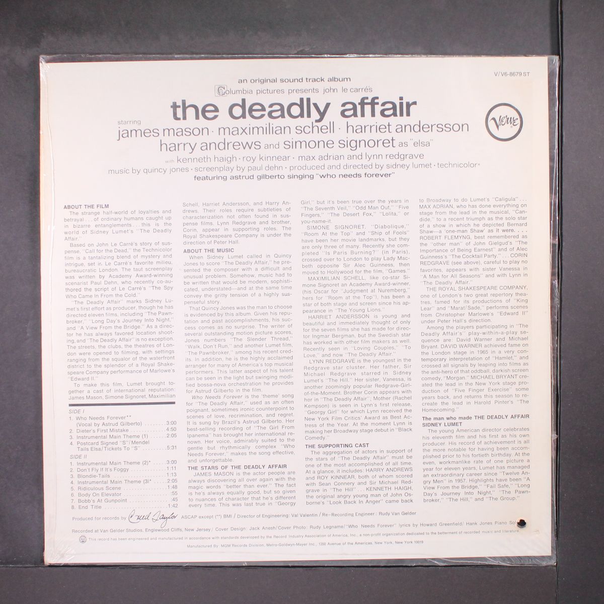 the deadly affair by SOUNDTRACK