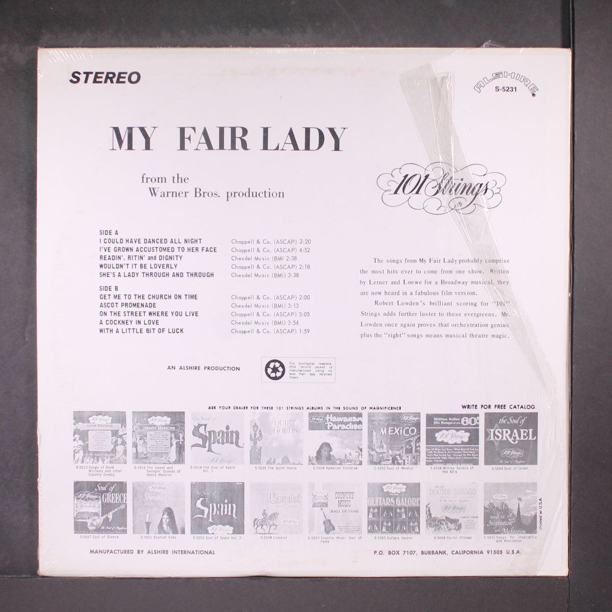 my fair lady by 101 STRINGS