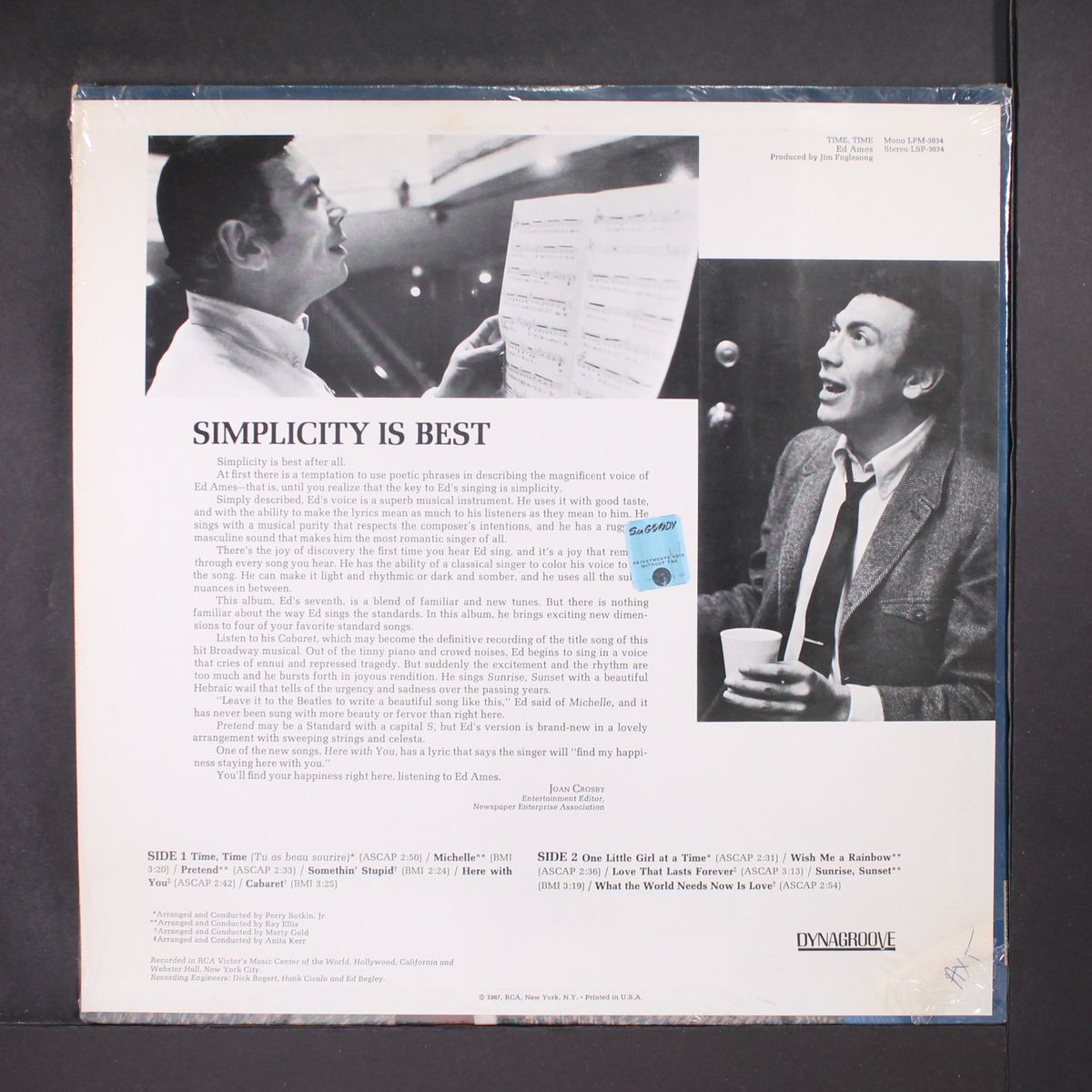 time, time by ED AMES