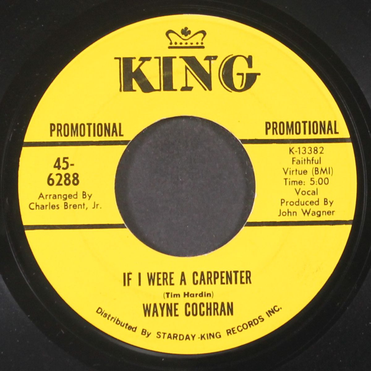 if i were a carpenter / i can't turn you loose by WAYNE COCHRAN