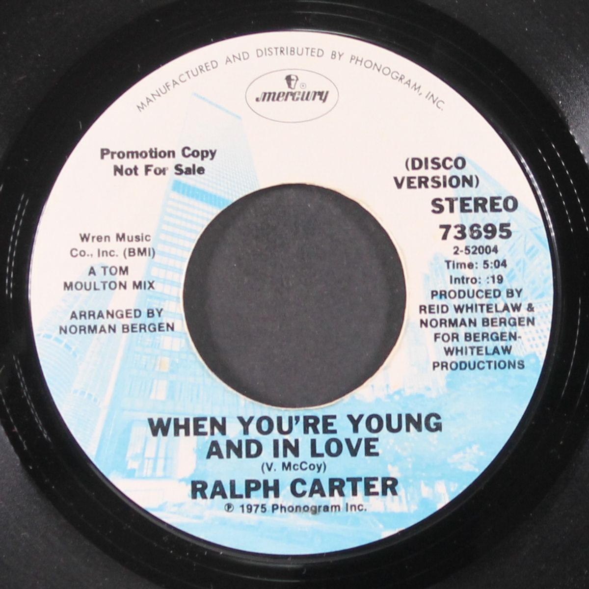 when you're young and in love / disco version by RALPH CARTER