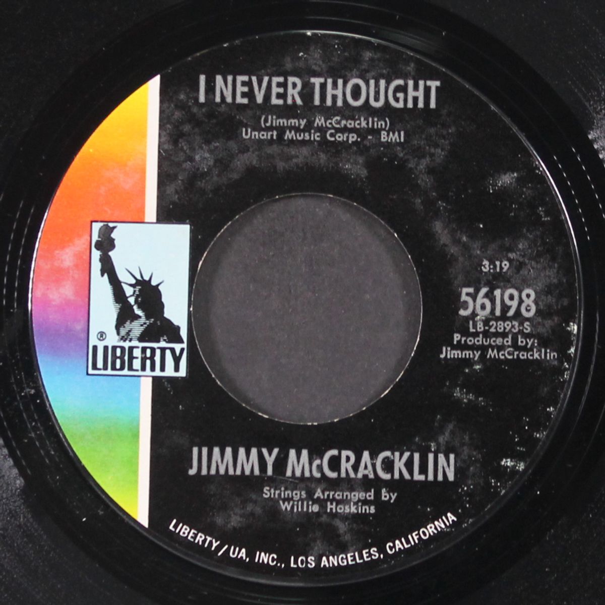 believe me / i never thought by JIMMY MCCRACKLIN