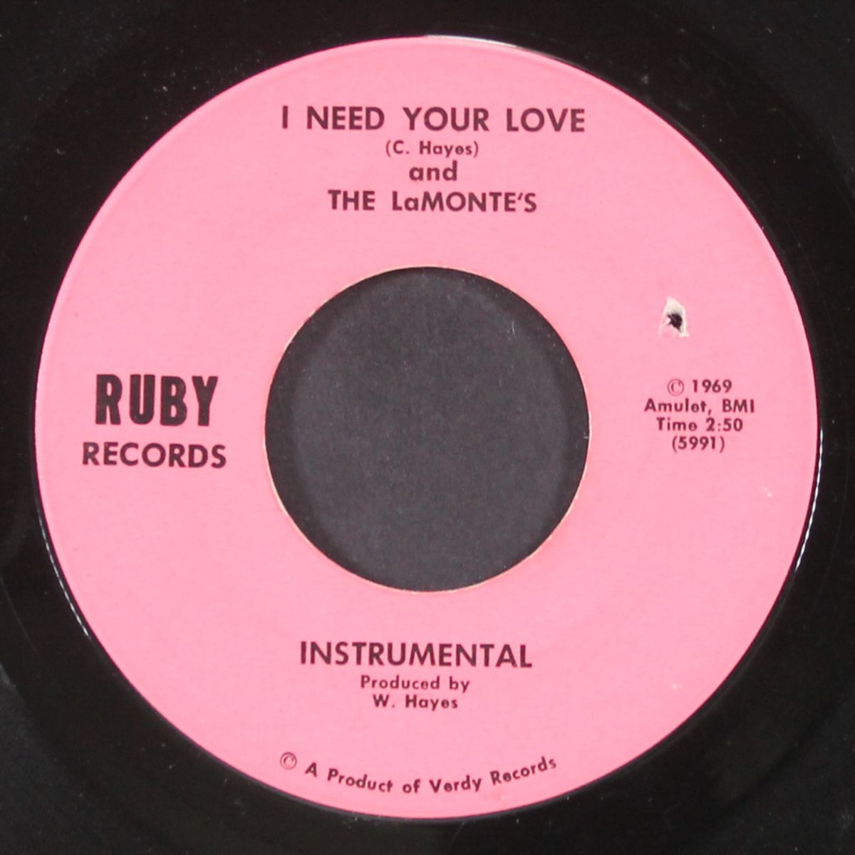 i need your love / instrumental by CHUCK WALLACE