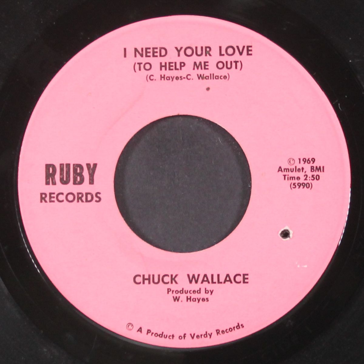 i need your love / instrumental by CHUCK WALLACE