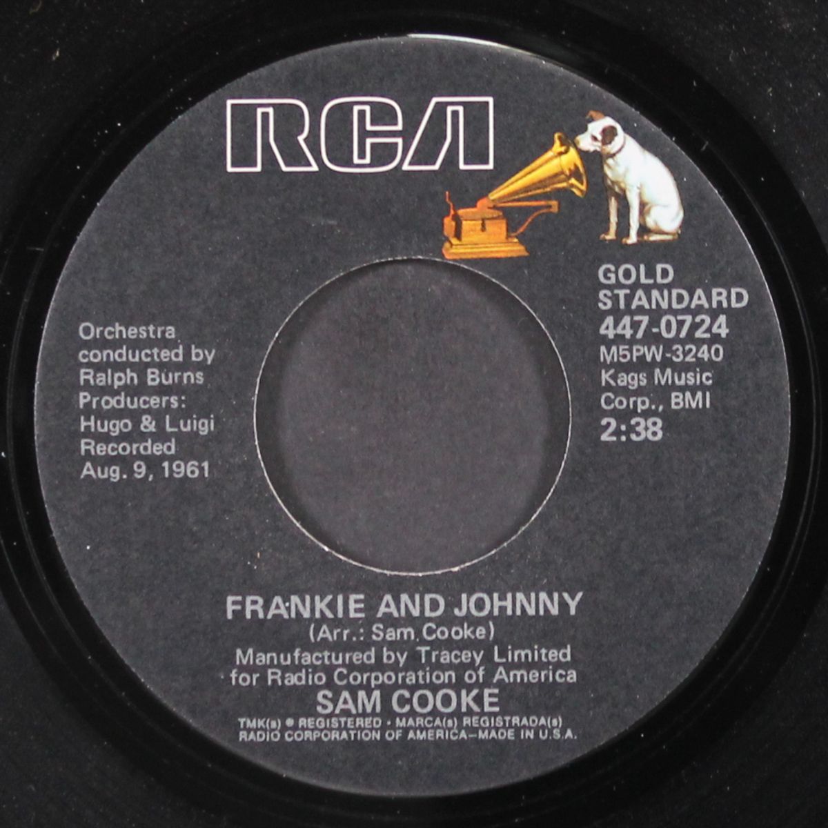 frankie and johnny / good times by SAM COOKE