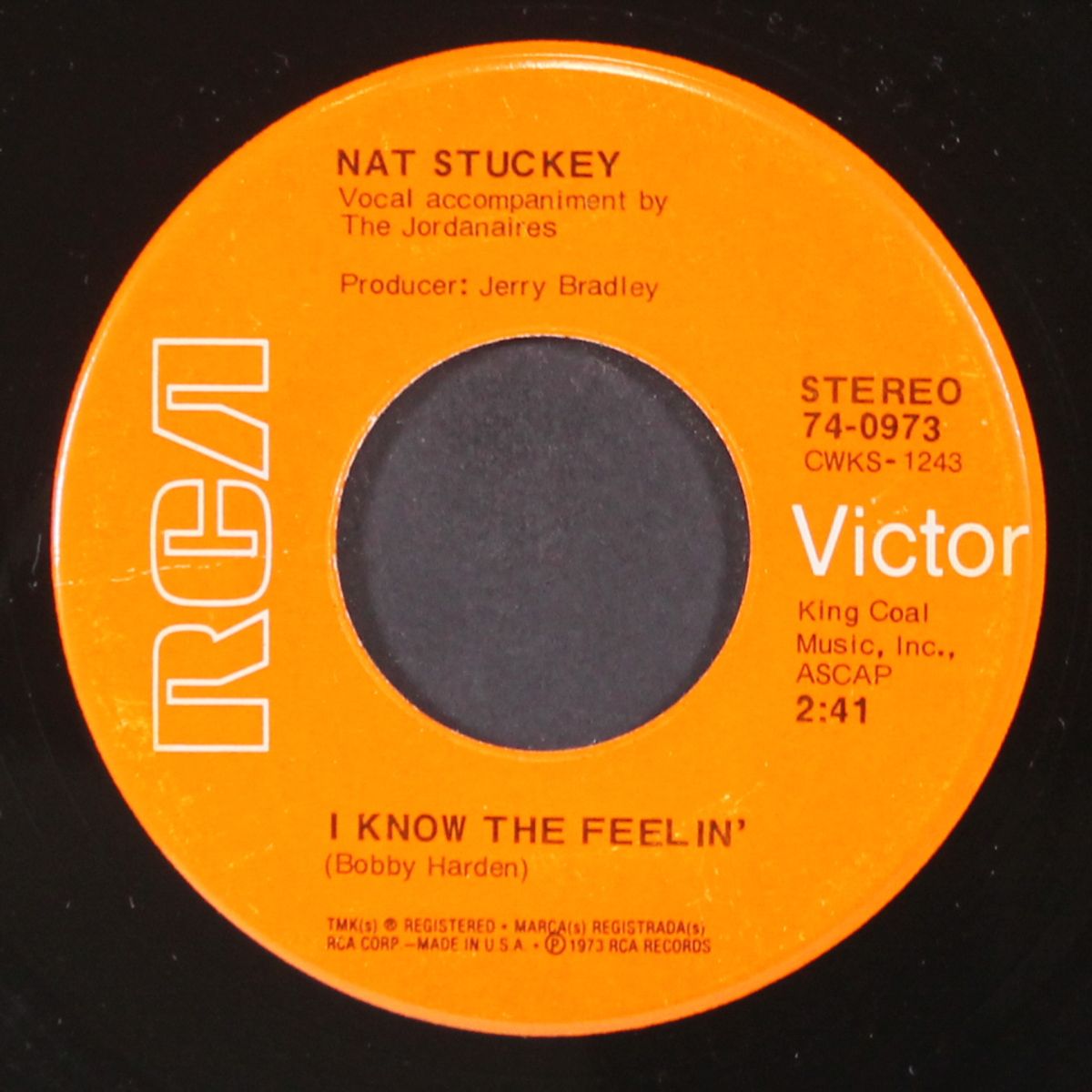 i know the feelin' / i used it all on you by NAT STUCKEY