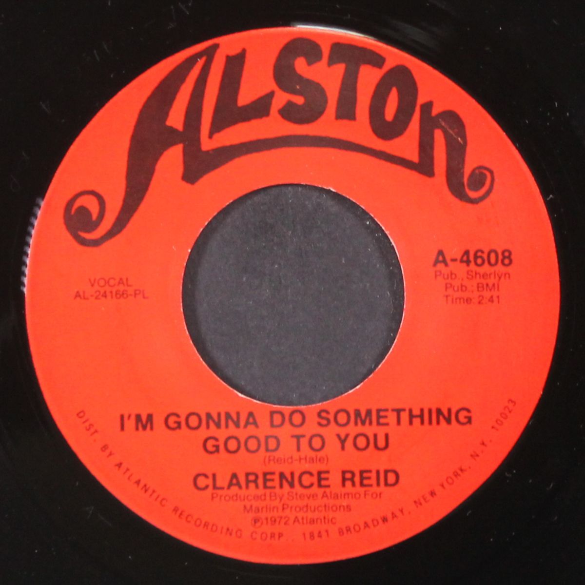 i'm gonna do something good to you / a real woman by CLARENCE REID