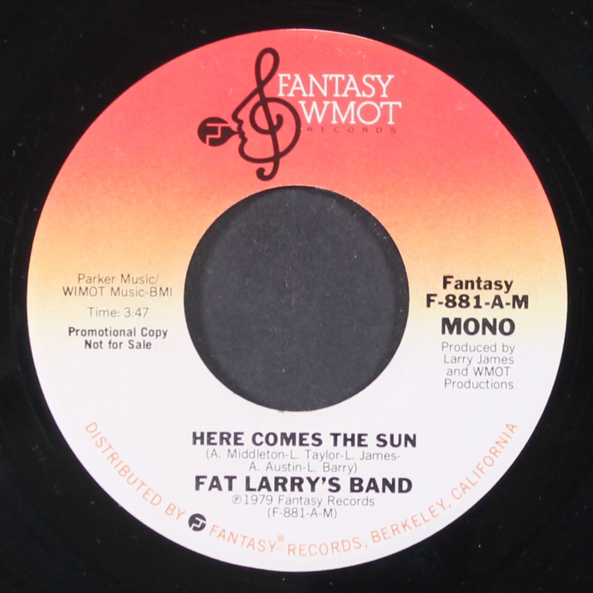 here comes the sun / mono by FAT LARRY'S BAND