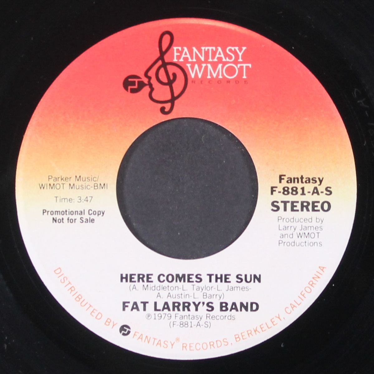here comes the sun / mono by FAT LARRY'S BAND