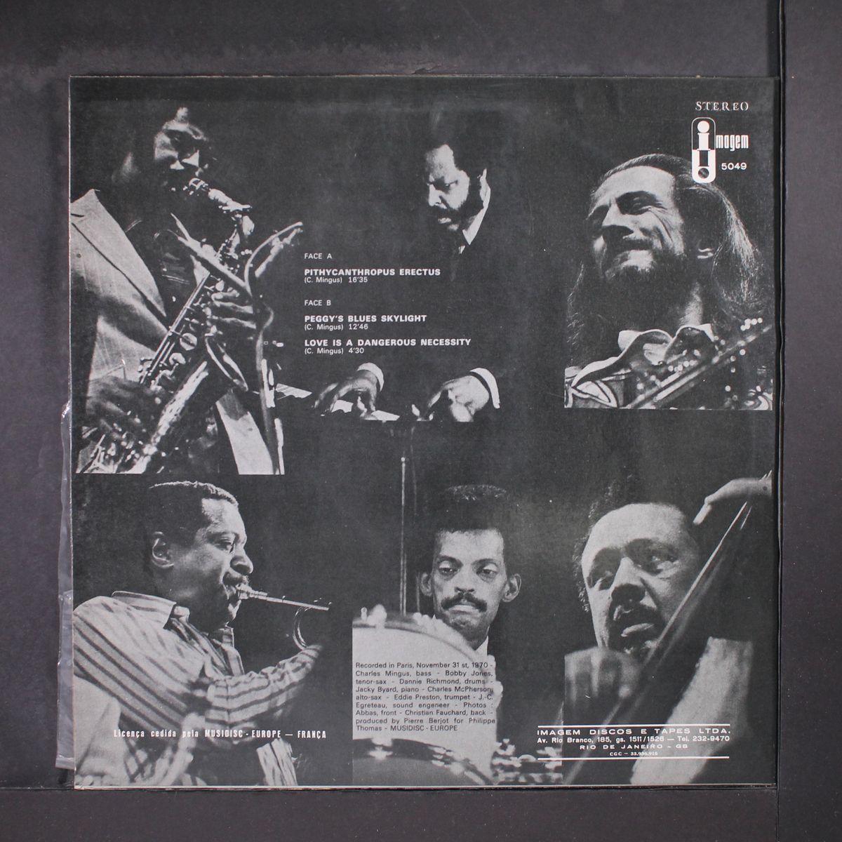 pithecanthropus erectus by CHARLES MINGUS