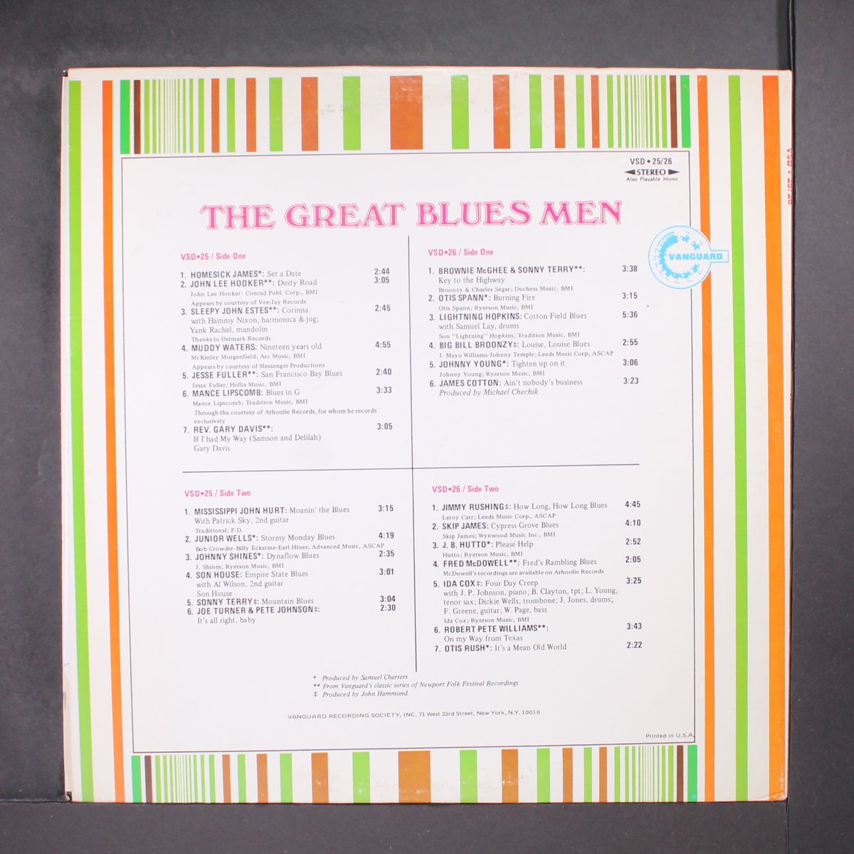 the great blues men by VARIOUS