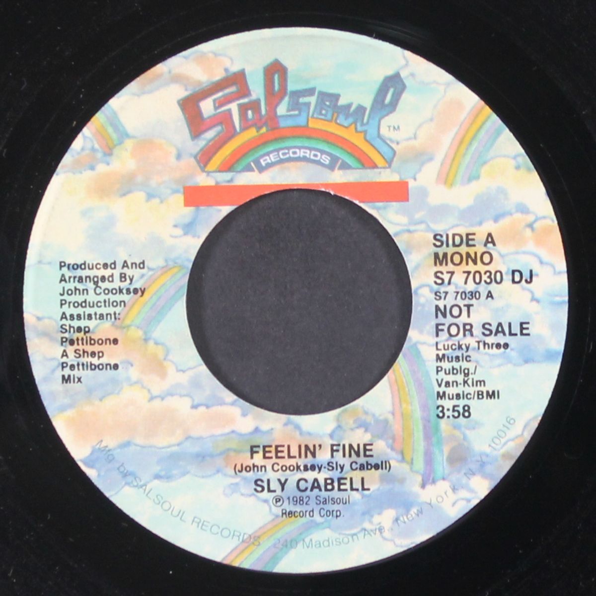 feelin' fine / mono by SLY CABELL