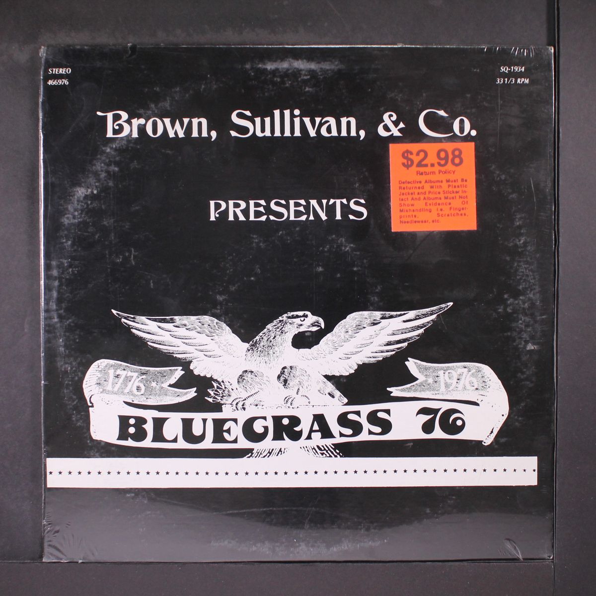 bluegrass '76 by BROWN, SULLIVAN & CO.