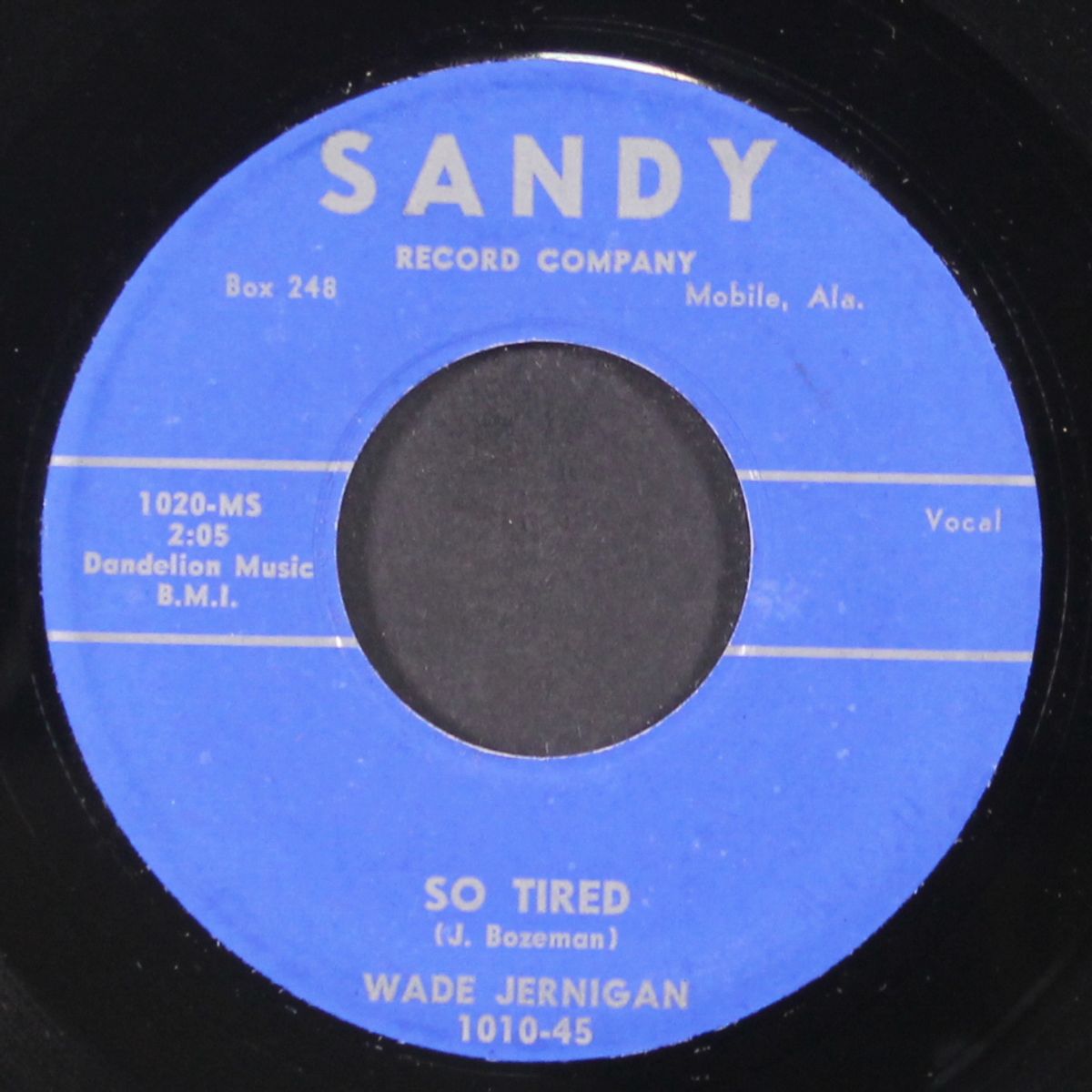 so tired / road of love by WADE JERNIGAN