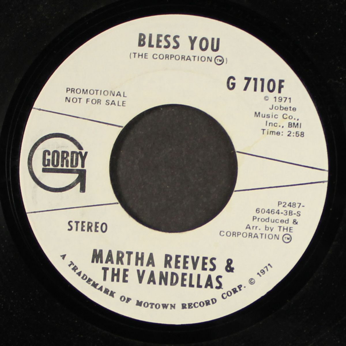 bless you / mono by MARTHA REEVES & VANDELLAS