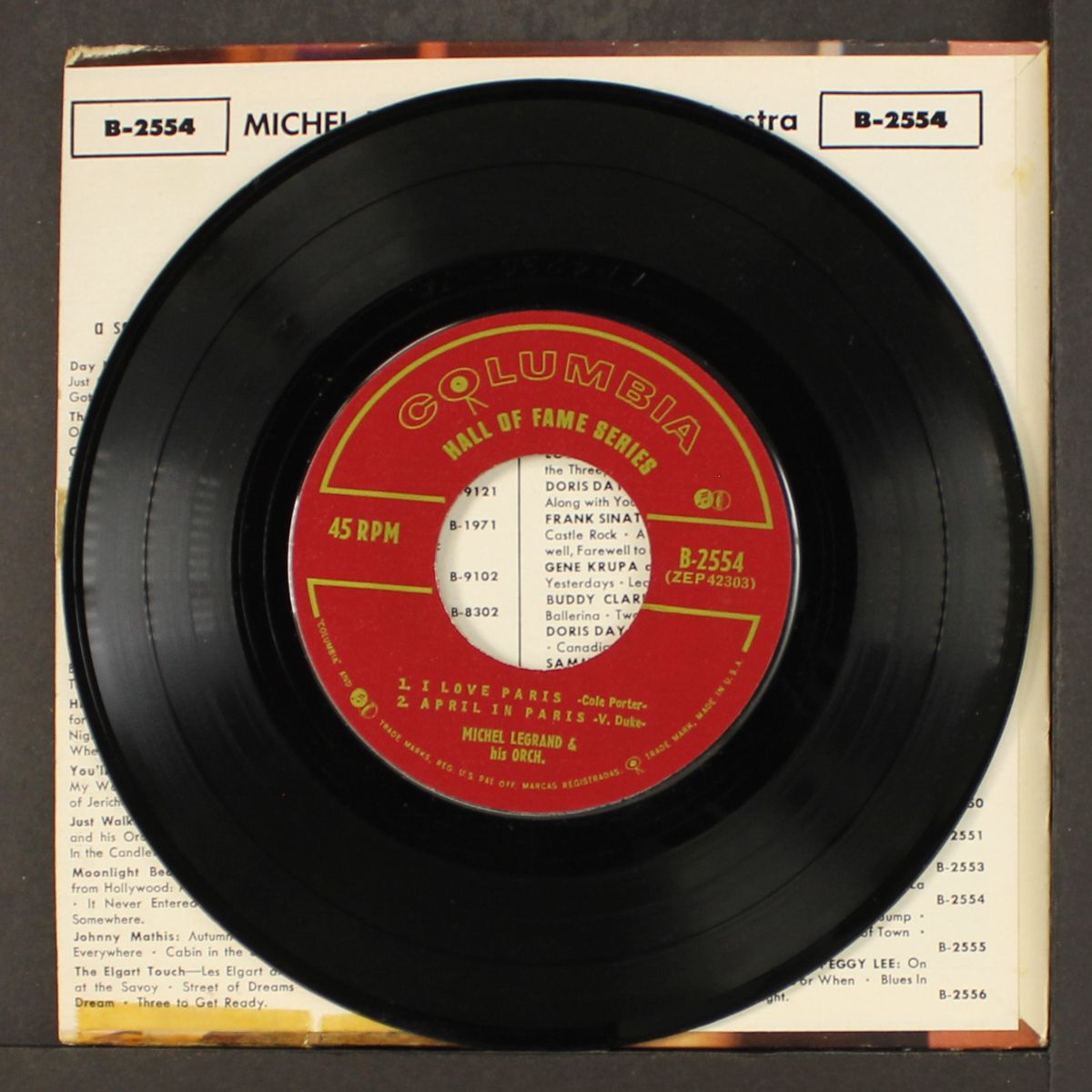 i love paris / +3 by MICHEL LEGRAND