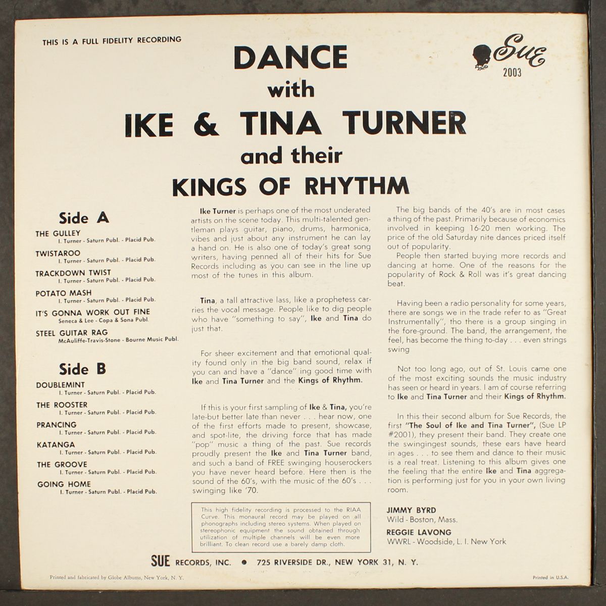 dance by IKE & TINA TURNER