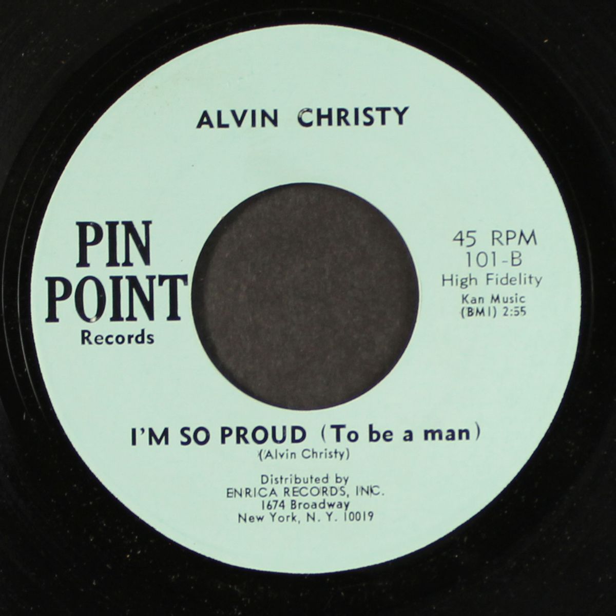 i don't know what you got / i'm so proud by ALVIN CHRISTY