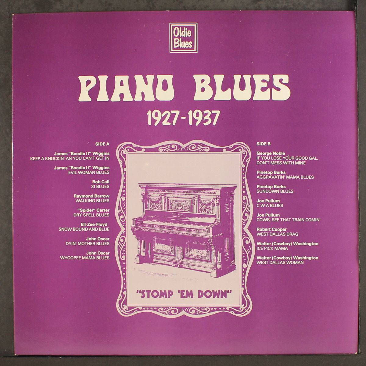 piano blues, 1927-37 by VARIOUS