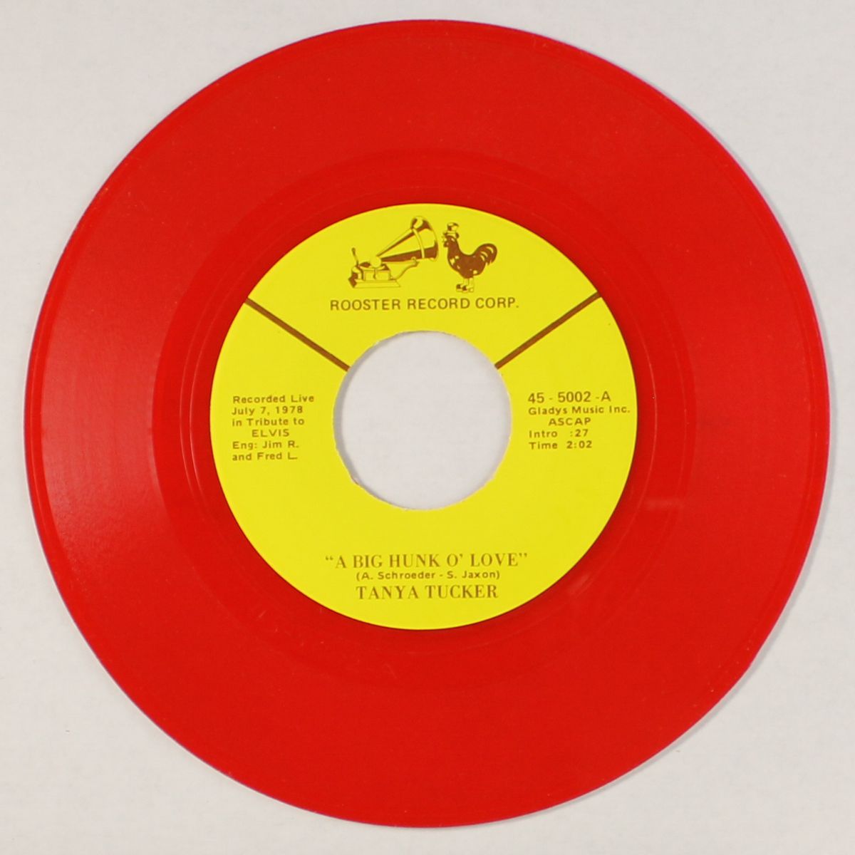 a big hunk o' love / breakin' up by TANYA TUCKER / CHARLIE RICH