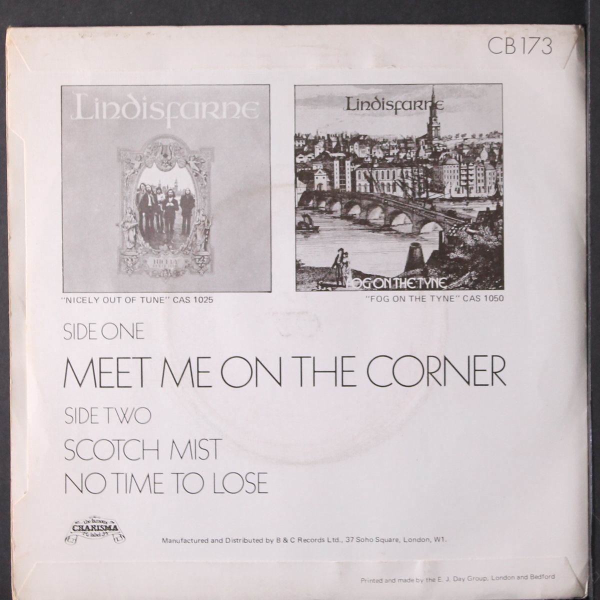 meet me on the corner by LINDISFARNE