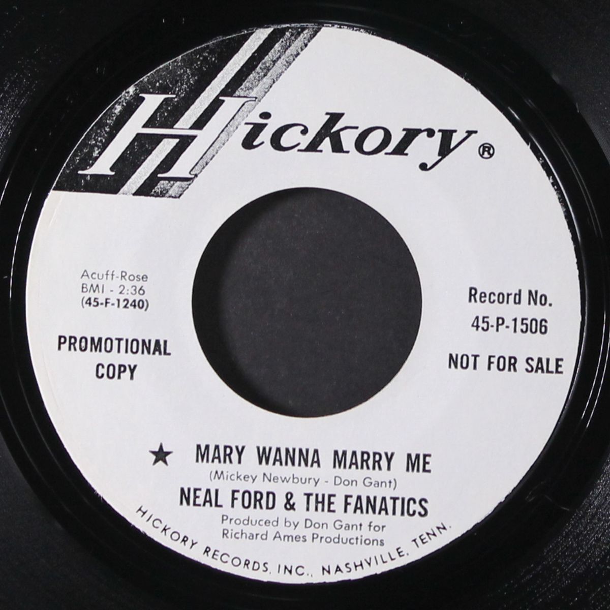 mary wanna marry me / the jones by NEAL FORD & FANATICS