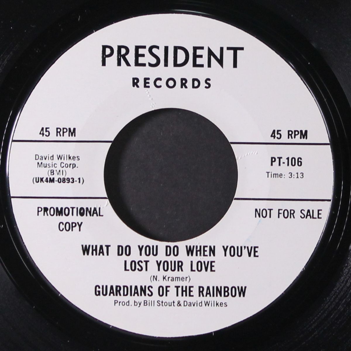 what do you do when you've lost your love / cry alone by GUARDIANS OF THE RAINBOW