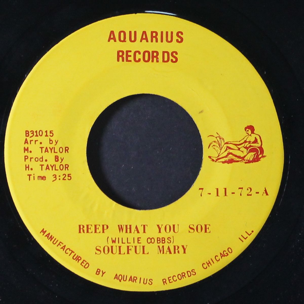 funky soul / reep what you soe by SOULFUL MARY