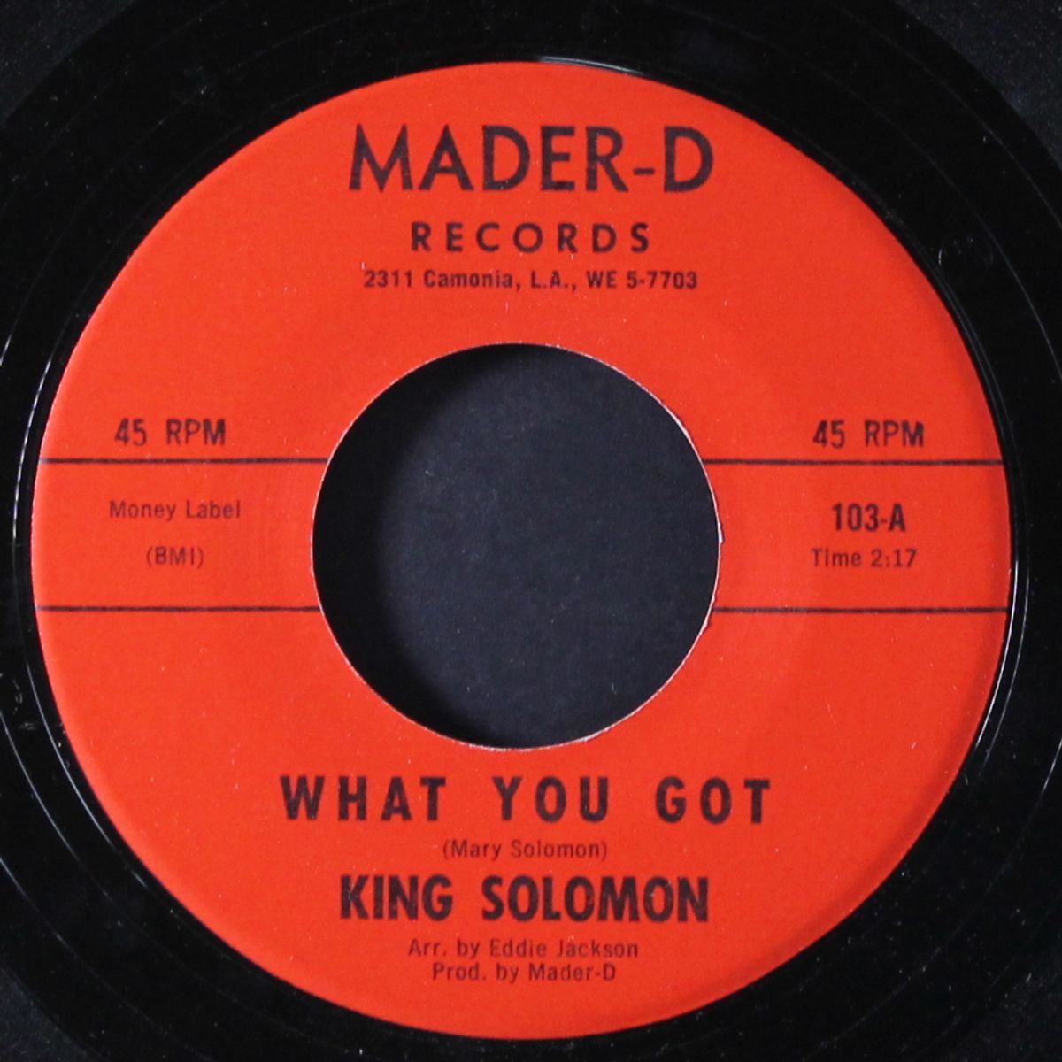 what you got / skidrow by KING SOLOMON