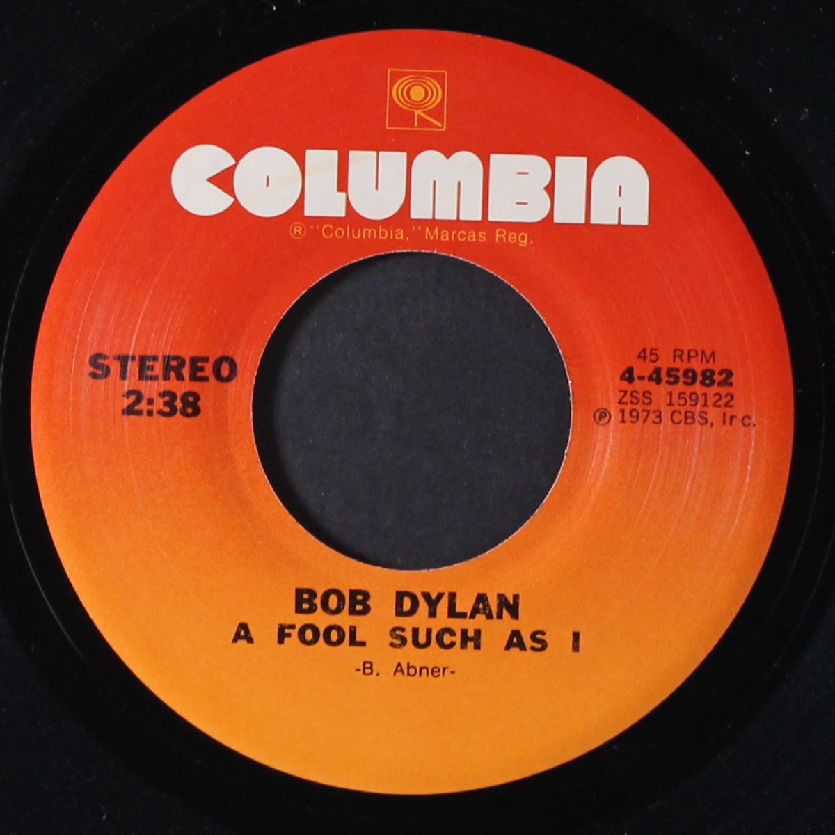 a fool such as i / lily of the west by BOB DYLAN