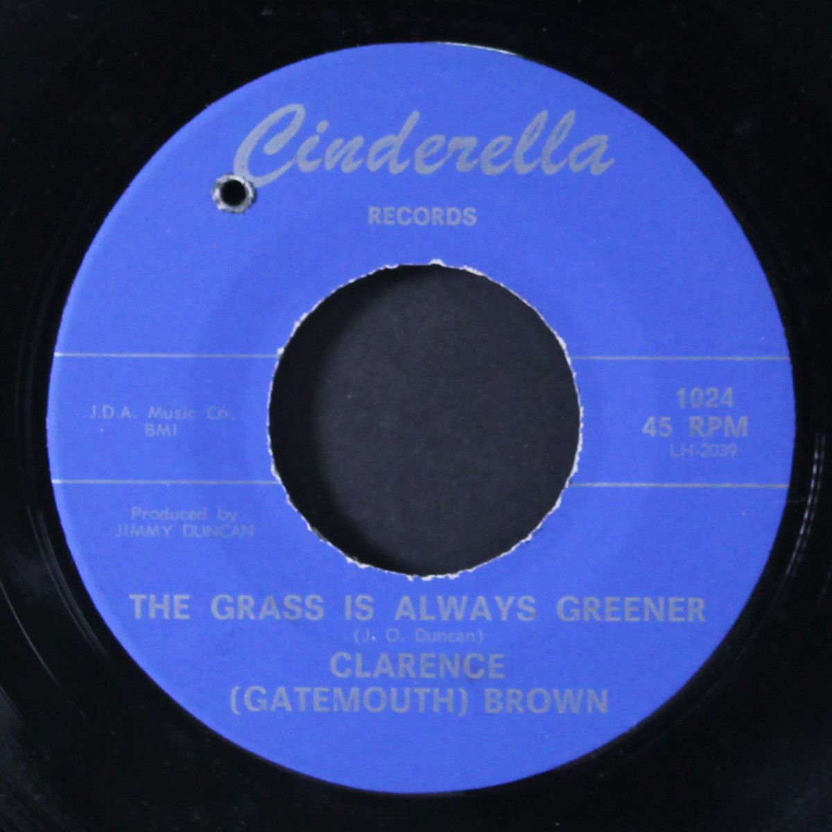 the grass is always greener / it's alright by CLARENCE 'GATEMOUTH' BROWN