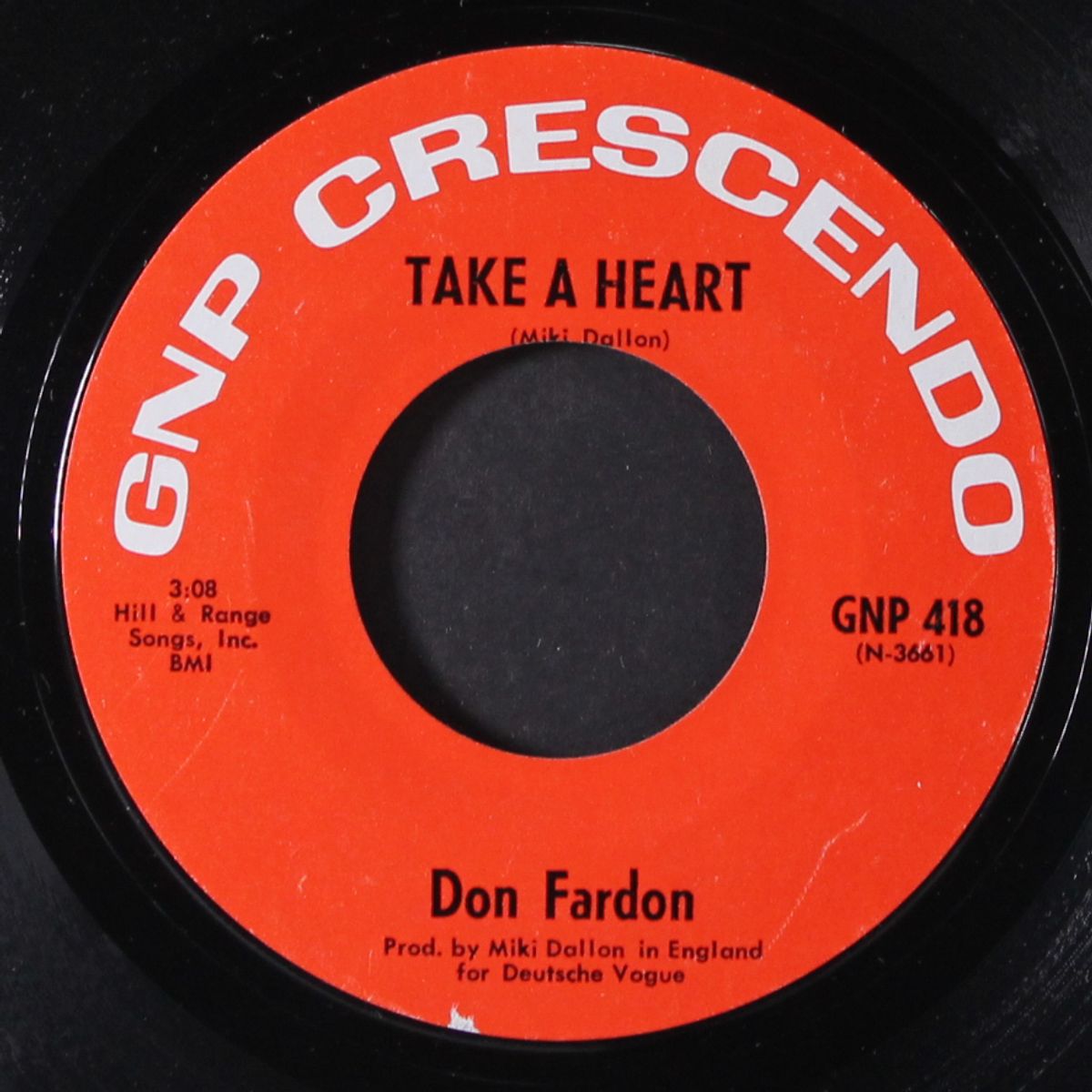 take a heart / how do you break a broken heart by DON FARDON