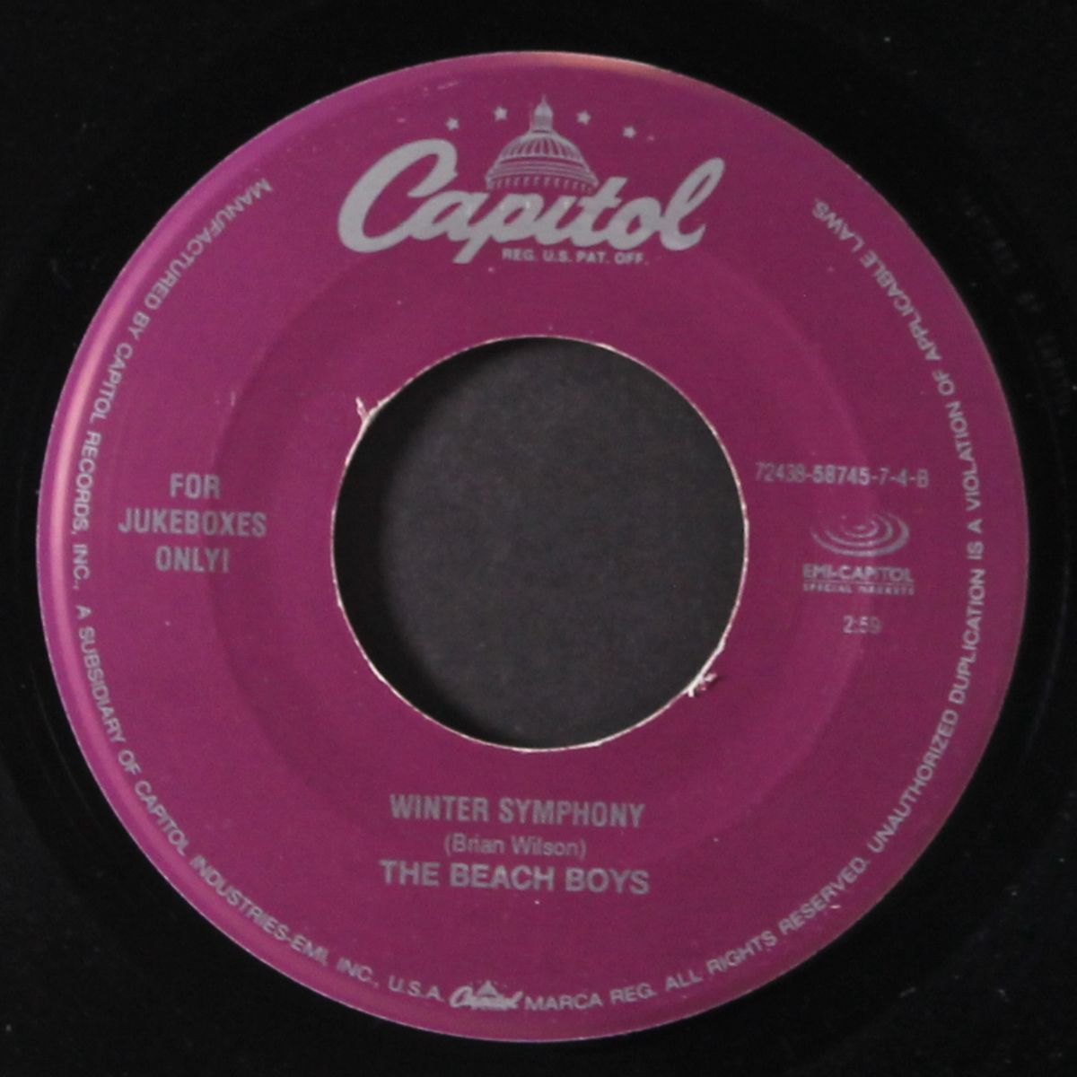 child of winter / winter symphony by BEACH BOYS