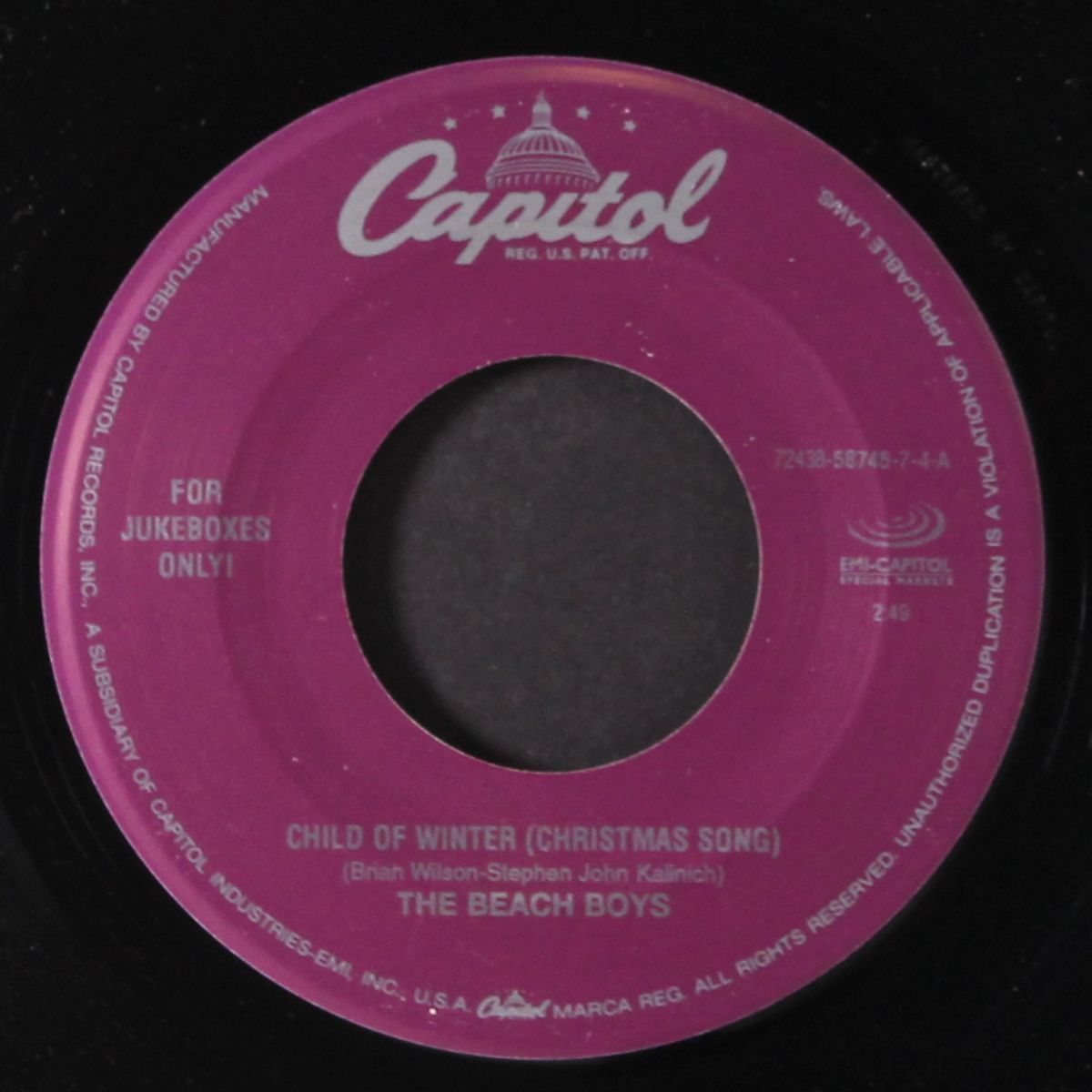child of winter / winter symphony by BEACH BOYS