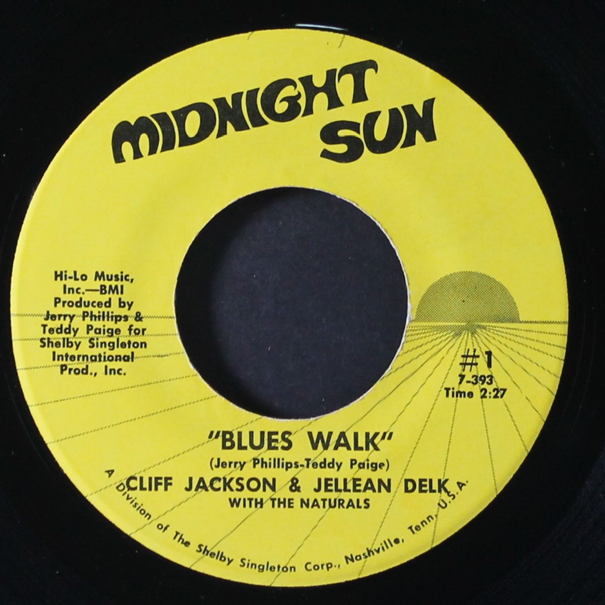frank, this is it / blues walk by CLIFF JACKSON
