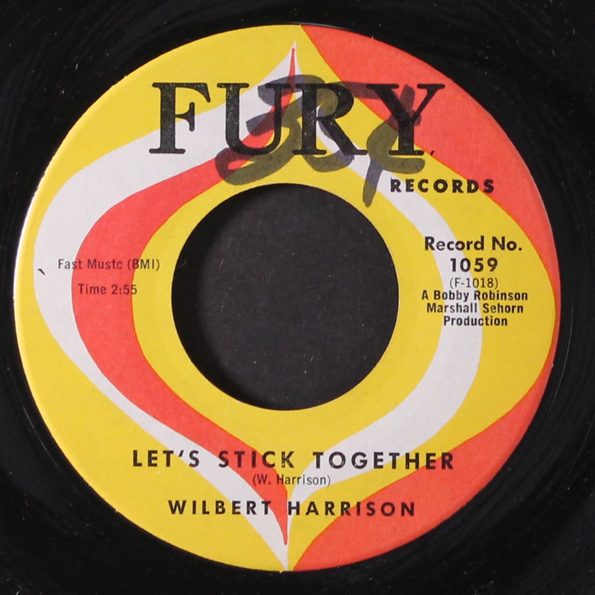 let's stick together / my heart is yours by WILBERT HARRISON