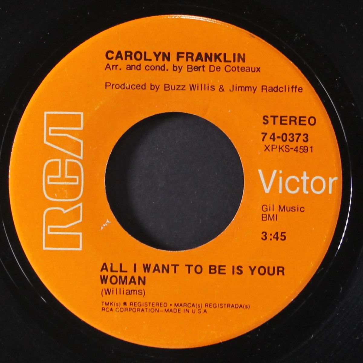 all i want to be is your woman / ain't that groovy by CAROLYN FRANKLIN