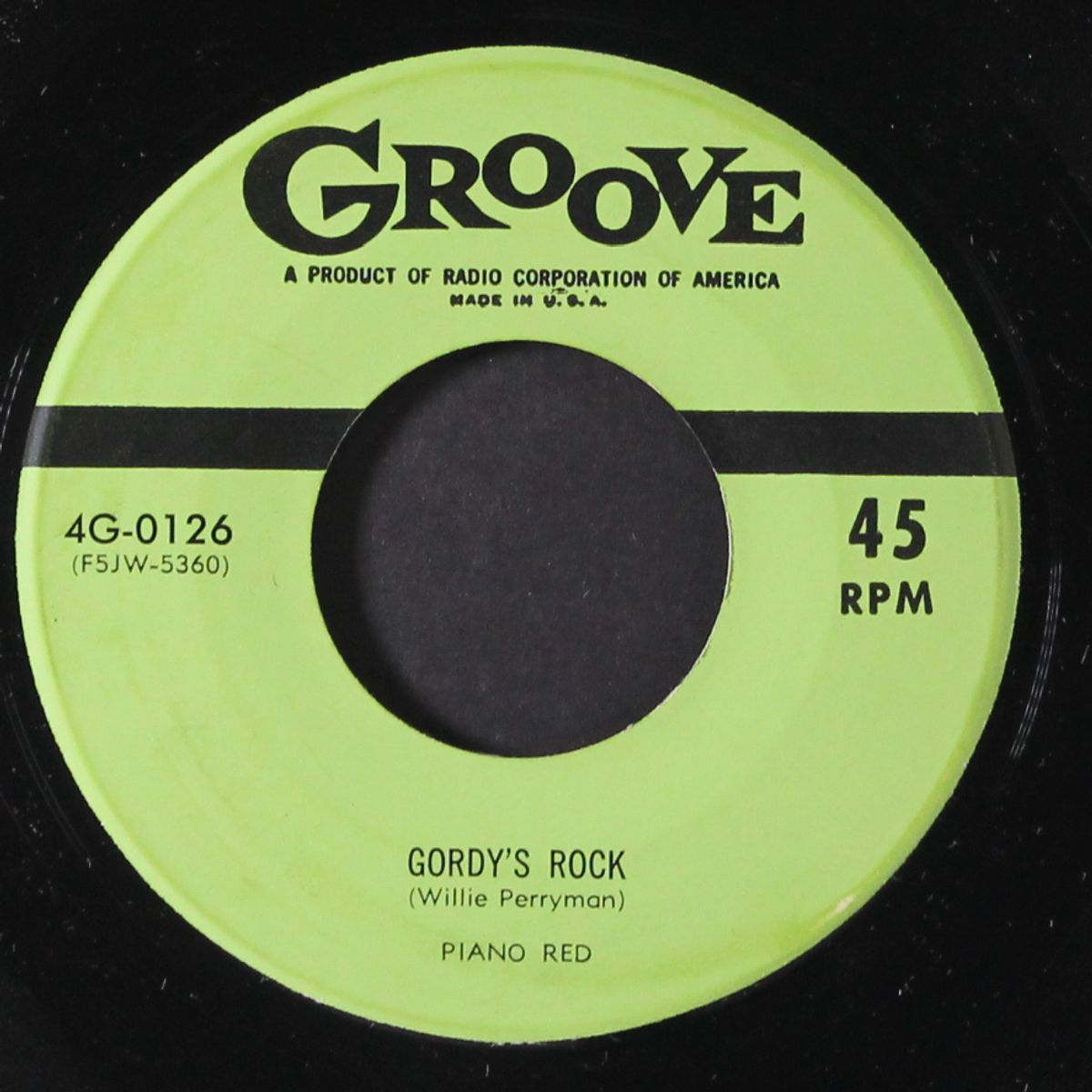 red's blues / gordy's rock by PIANO RED