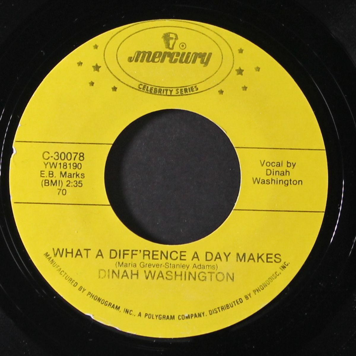 what a diff'rence a day makes / come on home by DINAH WASHINGTON