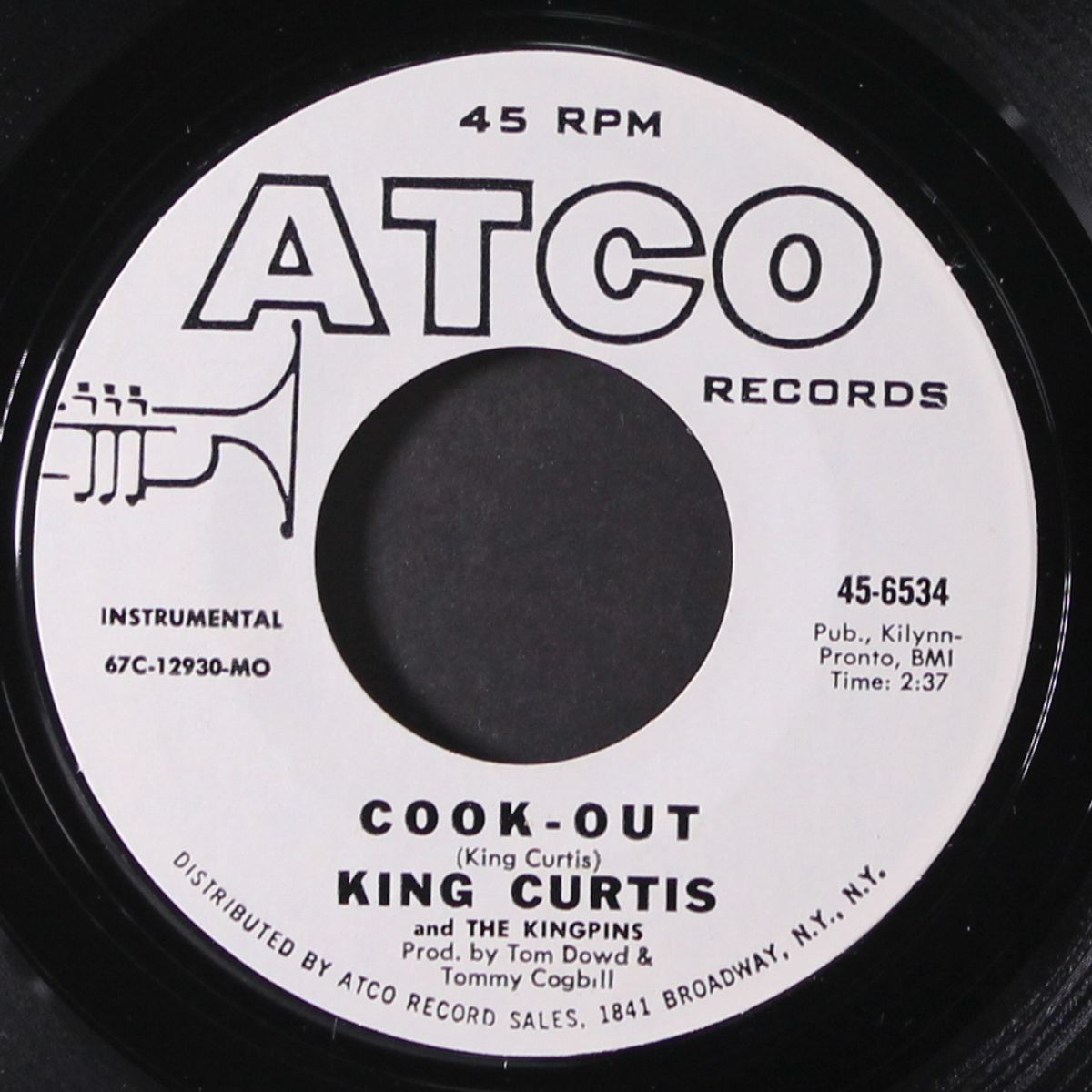 cook-out / for what it's worth by KING CURTIS