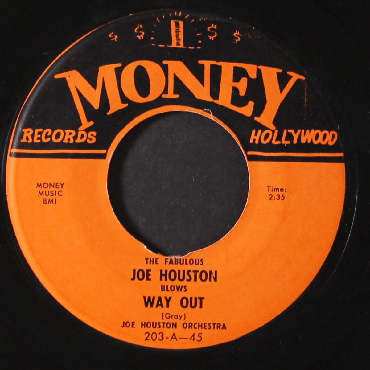 all night long / way out by JOE HOUSTON