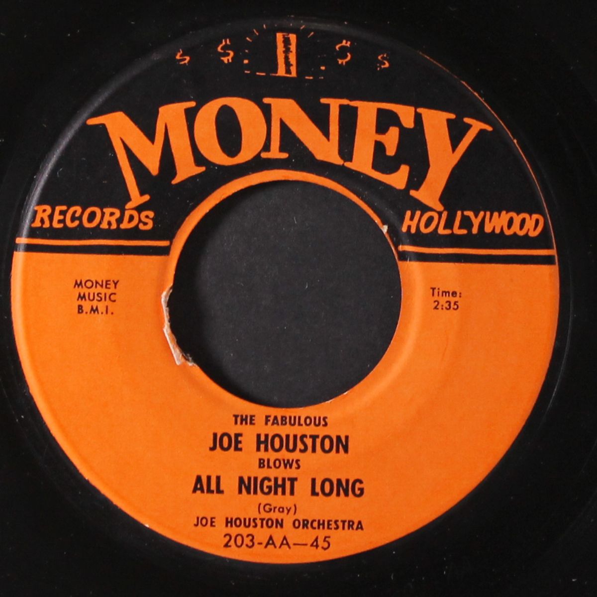 all night long / way out by JOE HOUSTON