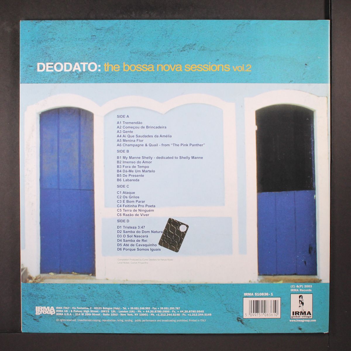 the bossa nova sessions vol. 2 by DEODATO