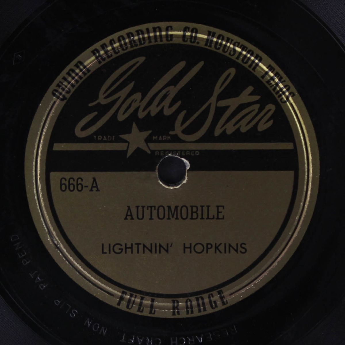 automobile / zolo go by LIGHTNIN' HOPKINS