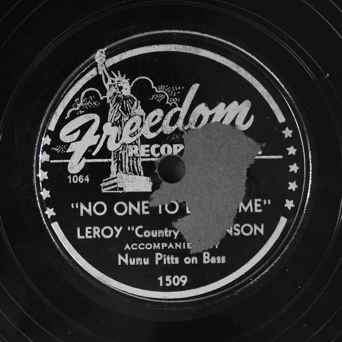 no one to love me / log house on the hill by LEROY JOHNSON